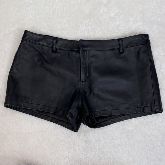Blaque Label Pants - Blaque label 100% genuine leather shorts large NEW